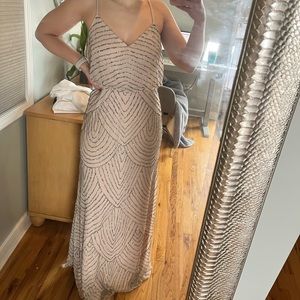 Adrianna Papell pink dress NWT